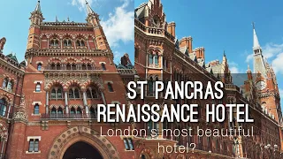 One of London’s Most Iconic Hotels … the St Pancras Renaissance Hotel in King’s Cross