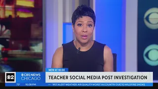 Teacher investigated after apparently using racial slur on social media