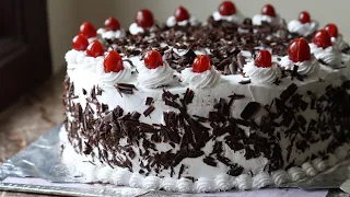 Black Forest cake recipe | Black Forest pastry recipe