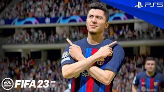 FIFA 23 - Barcelona vs. Bayern Munich - UEFA Champions League 22/23 Full Match PS5 Gameplay | 4K