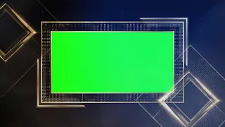 Golden Frame Wedding Green Screen Template with INTRO-OUTRO in 4K Quality | FREE TO USE | iforEdits