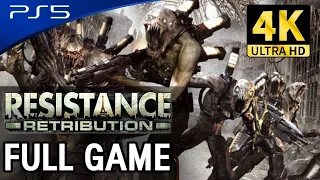 Resistance: Retribution - PS5 4K 60FPS Walkthrough Full Game Longplay