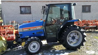 Traktor Japoński ISEKI GEAS 25S. www.akant-ogrody.pl