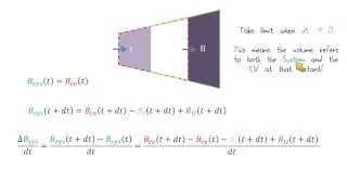 Lesson 1 - The Reynolds Transport Theorem