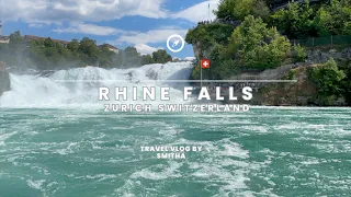 Rhinefall - Schaffhausen Zurich Switzerland 4k | Europe’s largest waterfall | Rheinfall Boat Tour