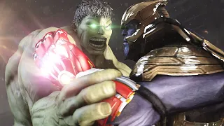 Hulk VS Thanos - REMATCH SCENE | 'What If' Avengers Endgame