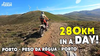 280km to the vineyards w/ a cracked rim | Enduro Ride