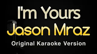 I'm Yours - Jason Mraz (Karaoke Songs With Lyrics - Original Key)