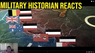 Military Historian Reacts - Fall of the German Empire: Hundred Days Offensive | Animated History