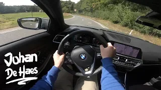 2020 BMW 320d XDRIVE Sedan 190 HP POV TEST DRIVE