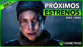 TOP 15 PRÓXIMOS JUEGOS DÍA 1 que llegarán a XBOX GAME PASS en 2024