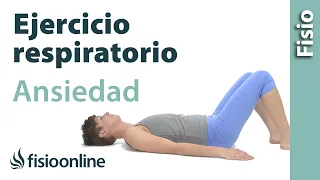 Ejercicio de respiración para rebajar la ansiedad