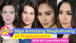 Mga Artistang Magkahawig at Magkamukha | Sarah Geronimo, Nadine Lustre, Anne Curtis, Bea Alonzo