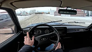 2007 ВАЗ 2107 1.6L 74HP POV TEST DRIVE