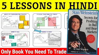 Stan Weinstein Secrets For Profiting In Bull And Bear Markets Summary in Hindi | Stage Analysis