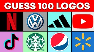 Guess The Logo In 3 Seconds | 100 Famous Logos Quiz