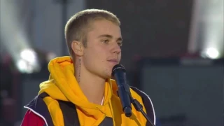 Justin Bieber Emotional Speech at One Love Manchester