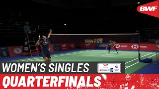 TotalEnergies BWF Sudirman Cup 2021 | Kisona Selvaduray (MAS) vs Gregoria Mariska Tunjung (INA) | QF