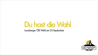 24. September 2017 | Oberbürgermeister- & Bundestagswahl » Du hast die Wahl!