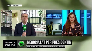 Top Channel/ Negociatat për presidentin/ Nisin takimet mes grupeve parlamentare. Alibeaj refuzon