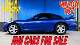 Mazda RX7 TYPE R Bathurst R for sale JDM EXPO I JDM sport cars Japan