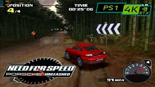 Need for Speed: Porsche Unleashed / RTX 3090 4K / PS1 emulator DuckStation