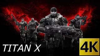 Gears of War PC Ultimate Edition Benchmark Titan X SLI i7 5960X - Español Latino