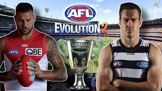 PLAYING THE AFL GRAND FINAL IN AFL EVOLUTION 2