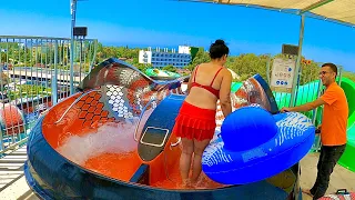 Scary Cobra Slide at AquaJoy Water Park