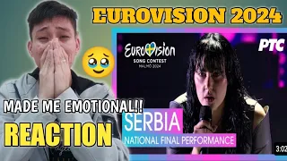 TEYA DORA - RAMONDA | Serbia 🇷🇸 | National Final Performance | Eurovision 2024 | FIRST-TIME REACTION