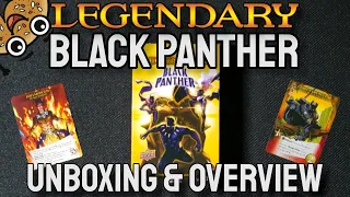 MARVEL LEGENDARY: BLACK PANTHER Unboxing & Overview! | Expansion 2022