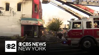 5 families displaced, restaurant gutted after fire in Elizabeth, N.J.