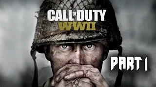 CALL OF DUTY WW2 Walkthrough Gameplay Part 1 [1080p 60FPS] - No Commentary