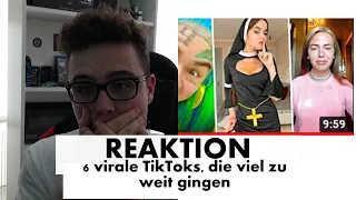 REAKTION🔹AUF 6 VIRALE TIK TOKS, die zu weit gingen!😲🤣