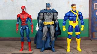 Medicome Mafex DC Jeff Loeb Jim Lee Hush BATMAN Action Figures Review!