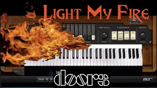 The Doors Light My Fire - tutorial: intro, verse, chorus, solo