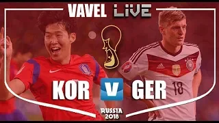 South Korea 2-0 Germany ALL GOALS LIVE REACTION - WORLD CUP 2018