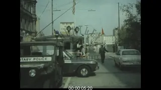 Checkpoint Charlie on West Berlin Border, 1960s - Film 1091283