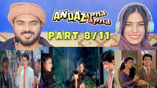 Andaz Apna Apna: funny scene 🤣 | Salman Khan | Amir Khan | Pakistani Reaction | PART 8/11