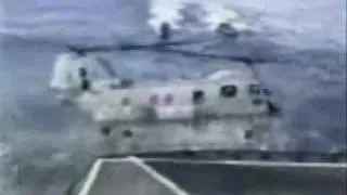 Navy CH-46 Sea Knight helicopter accident