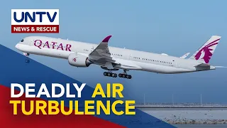 12 na pasahero ng Qatar Airlines, sugatan matapos yugyugin ng air turbulence sa Turkey