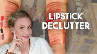 Makeup Maximalist Lipstick Declutter (aka "The Purge").