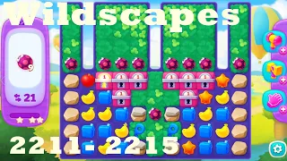 Wildscapes Level 2211 - 2215 HD Walkthrough | 3 - match game | gameplay | android | ios | pc | app