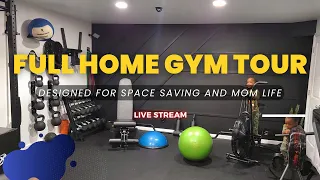 I built my DREAM HOME GYM | Full Home Basement Gym Tour