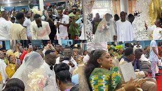 Wooh🔥Akwaboah glamorous Marriage .All Stars Stormed Akwaboah white Weddings