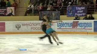 Ilinykh & Katsalapov "Hip-hip, chin-chin" 2011-12 Russian Nationals SD