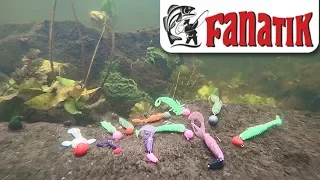 Silicone Fanatik, the game of baits under water.