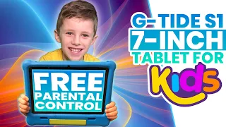 G-TiDE S1 BUDGET TABLET For Children: Complete Review // FREE Klap Parental Control App
