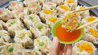 JIKA KAMU MASIH GAGAL BUAT DIMSUM COBA PAKAI RESEP INI... TIPS DIMSUM ANTI KERAS, KENYAL, ANTI GAGAL