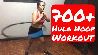 700+ HULA HOOP WORKOUT | Weighted Hula hoop by Decathlon